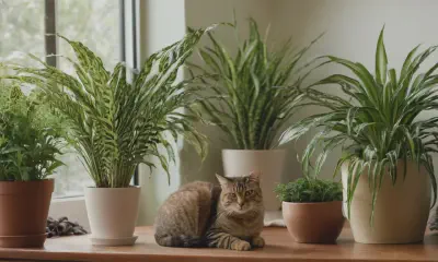 Pet-Friendly Air Purifying Plants